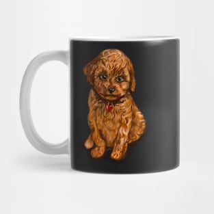 Cavapoochon Cavapoo Cavoodle - cute cavalier King Charles spaniel Bichon frise Mug